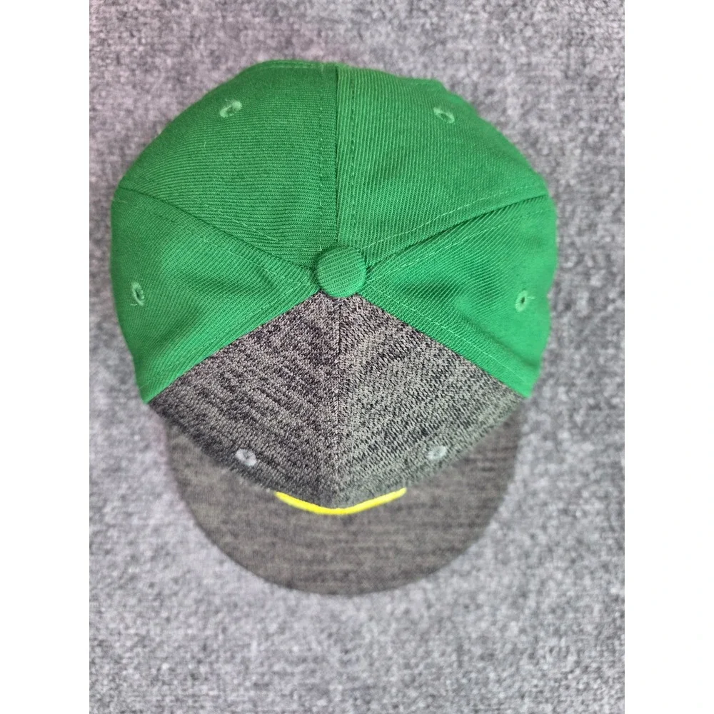 Oregon Ducks Nike Hat Mens OSFM Green Grey True Snapback Flat Brim NCAA Pac-12